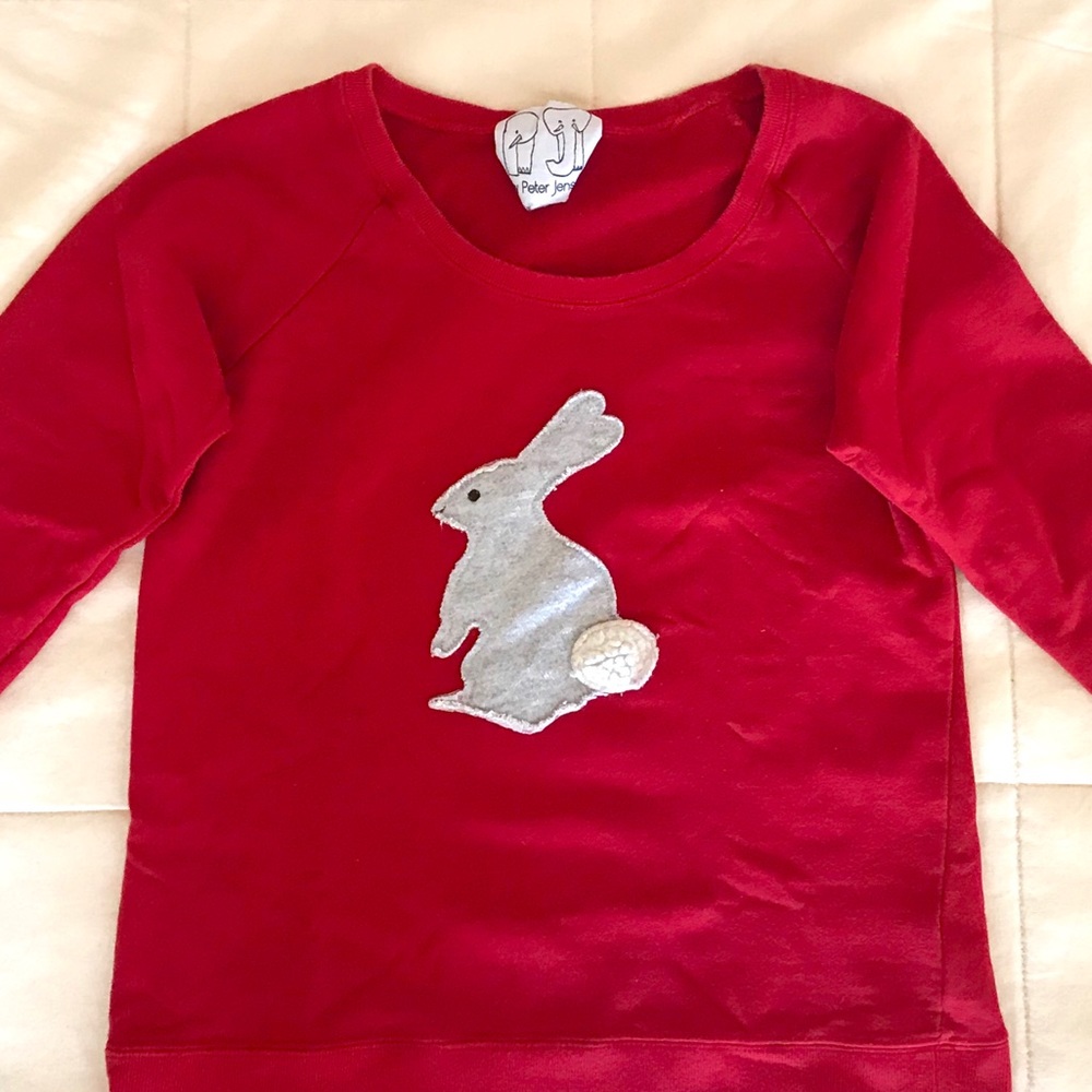 Red bunny sweatshirt 🐇